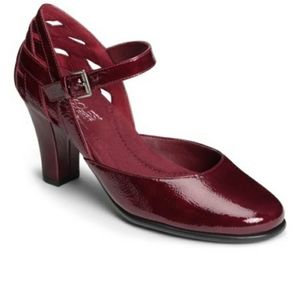 Aerosoles Wine Patent MuchAdo Leather Pump